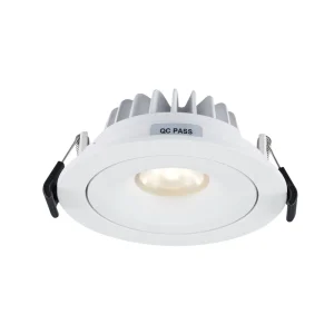 Customized Modern European Style Hotel & Commercial Anti-Glare IP54 LED Downlight 9W Aluminum Indoor Ceiling Downlight