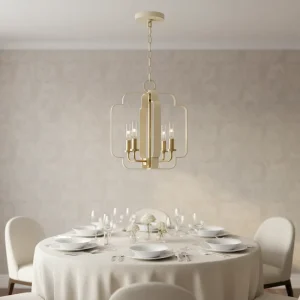 Customized Modern Luxury Gold LED Pendant Light Fixture ETL Certified Home Dining Room Bedroom Ceiling Chandelier 1-Year