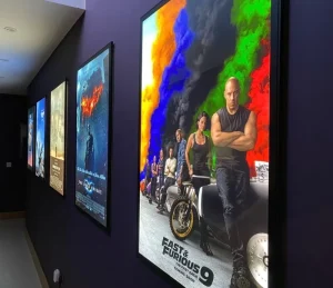 Customized Modern Rectangle Light Box Waterproof Aluminum Alloy Material Indoor Wall Mount