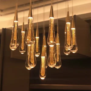 Customized Modern Small Pendant Light Led Hanging Light Chandeliers for Living Room