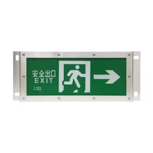 Customized Rechargeable Emergency Light 3W AC220V AC85V-265V Explosion Proof LED Emergency Light Exit Sign