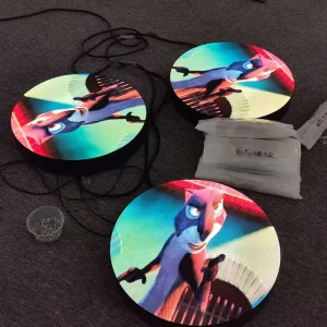 Customized Round Single Double Sided Circular LED Display Panel Outdoor Circular Digital Display for Advertising Billboard