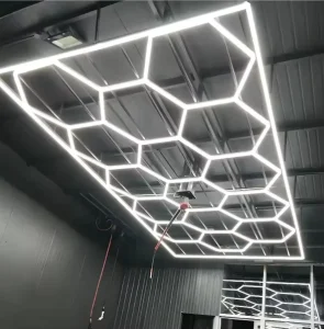 Customized Shopping Mall 4s Car Store Hanging Mounted Steel 30W 4ft Linear Fixture Led Garage Light