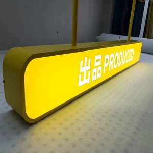 Customized Stainless Steel LED Light Box Signboard with Eco Friendly Acrylic Advertising Light Boxes
