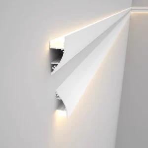 Customized Surface Mounted LED Linear Light Ceiling Aluminum Channel Strip Light Upward Facing Illumination Bedroom Living Room