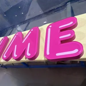 Customized UV Printed 3D Acrylic Neon LED Light Boxes High Brightness Weatherproof Advertising Decorations for Homes Shopping