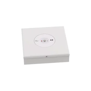 D80 Square Surface Mount LED Emergency Light 475lm 3W 3 Hour CE SAA UKCA RoHS AS2293 Lens Design for High Traffic Areas