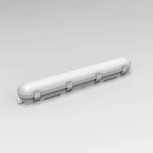 DALI 2 DT6 Dimming LED Linear Light IP65 Waterproof Triproof Light Fixture Slim LED Batten Vapor Tight for Metro Station SAA CB