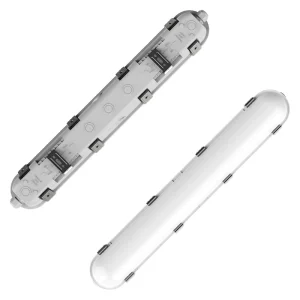 DAT6 Tri proof LED Lights ETL CE RCM 0.6 1.5m 4ft 5ft Aluminum Surface Mounted Linkable Triproof Light for Warehouses Factory