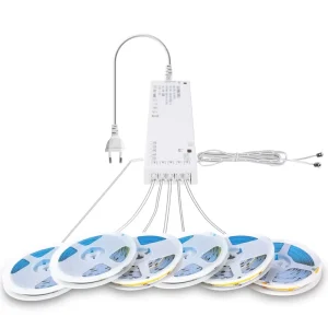DC 24V COB LED Light Strip Door Sensor Controlled Suitable for Lighting Cabinets Display Cases Wardrobes Etc