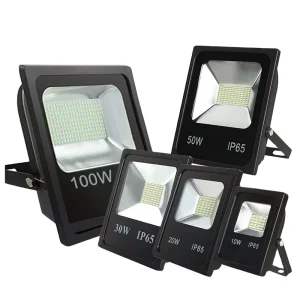 DC 24V IP65 LED Flood Light Outdoor Stadium Aluminum LED Floodlight in 10W 20W 30W 50W Variants