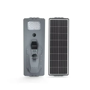 DC Outdoor IP65 Waterproof 100W All in One Solar Road Street Light with 6000 6500K Color Temp 4500lm for Garden & Landscape Use