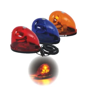 DC12/24V Emergency LED Safety Warning Light with Amber Red Blue Strobe Beacon IP65 Waterproof 25W SMD5730 LEDs