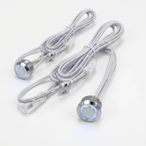 DC12V/24V Smart Touch Dimming Sensor Switch 5A 60W IP22 PVC Material for Cabinet LED Lighting Customizable
