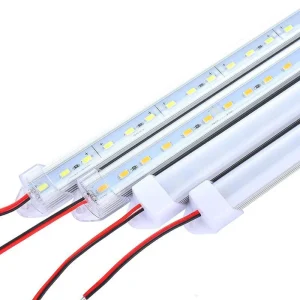 DC12V LED Bar Lights Profile Aluminum LED Hard Strip Linear Light Advertising Light Box Cabinet