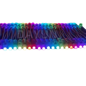 DC12V WS2811 RGB LED Pixel Light 12mm Addressable Christmas Permanent Pixel Light for Outdoor Holiday Decor Use