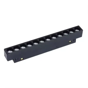 DC48V Magnetic Track Light System CCT 3000K 4000K 5000K Changeable High CRI Commercial Indoor LED Magnet Track Rail Lighting