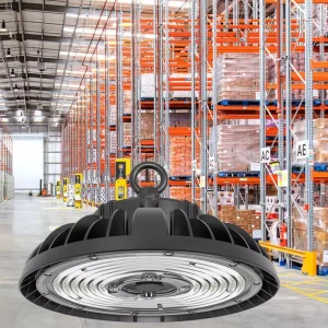 DLC ETL UFO 100W LED High Bay Light Warehouse Light IP65 IK08 150lm/W