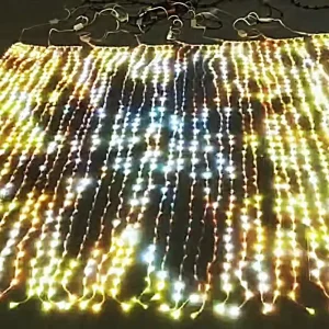 DMX RGB LED Curtain Light IP65 Outdoor Scenic Landscape Lighting