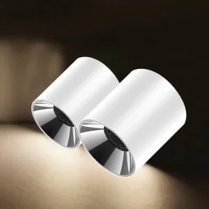DMX512 DALI Modern 15W Aluminum Indoor Lighting Commercial Hotel Villa Project Decorative Anti-Glare Surface Mounted LED Spot