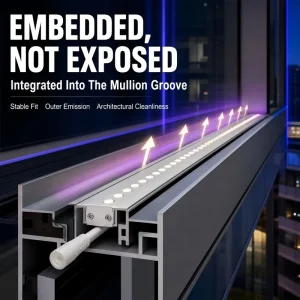 DMX512 RGB LED Linear Light DC24V Aluminum Channel Strip Lamp 12W 14W Outdoor Architectural Linear Lighting