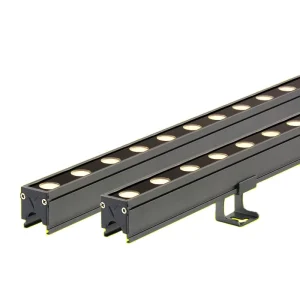 DMX512 RGBW LED Linear Wall Washer Light IP65 Waterproof Aluminum Outdoor Architectural Facade Decoration Lamp