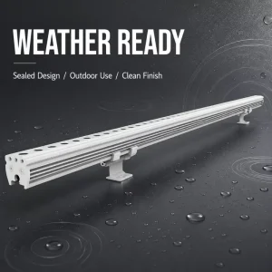 DMX512 Synchronous Nightscape Luminaire IP65 RGBW for Theme Park Gate and Embankment Linear LED Wall Washer Light XXM14 M1 D4