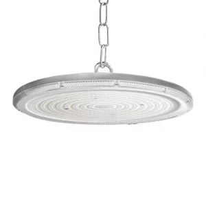 DOB UFO High Bay Light SMD2835 100W IP65 Waterproof Workshop Lighting Indoor Use 90 Beam Angle 9000 Lumens 4000K Aluminum Alloy
