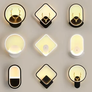 Decoration Interior Wall Lights Indoor Lampen Modern Bedroom Wall Sconce LED Wall Lamps for Hotel