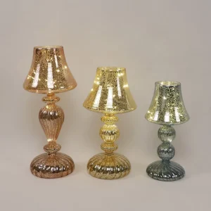 Decorative Crafts Multiple Sizes European Glass Table Lamp for Home Living
