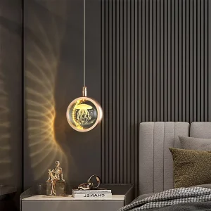 Decorative Indoor Home Decor Bedside Living Room Dining Room Long Pendant Lights Modern Crystal Chandelier