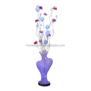 Designer Flower Floor Lamp Fancy Light for Wedding Home Event Banquet and Party LED Standing Light Decoration Art Table Lamp