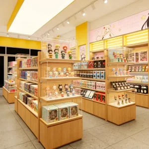 Designer Toy & Anime Shop Turnkey Solution Custom Retail Store Design & Display Fixture Manufacturer