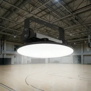 Die-Cast Aluminum 100W 150W 200W IP65 Waterproof CRI 70 3000-6500K Color Temp High Bay Lamp Warehouse