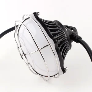 Die Casting Aluminum 50 Foot 100W LED Work Light String 18/3 SJTW 13000 Lumens Temporary String Light