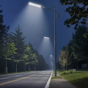 Die cast Aluminum 200W AC LED Street Light IP66 Waterproof Outdoor Parking Lot Road Lamp with Remote Control 120 Beam Angle