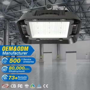 Die-cast Aluminum SMD 3030 100w 150w 200w Warehouse Gymnasium Led High Bay Light