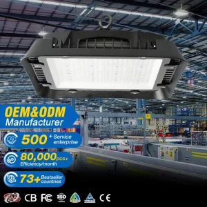 Die-cast Aluminum Warehouse Hangar Factory SMD 3030 100w 150w 200w Led Highbay Light