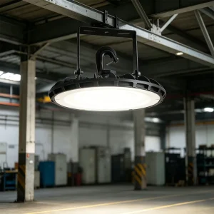 Die casting Aluminum 0 10V Dimmable 60 155W High Bay Ceiling Lights Fixture Commercial Industrial LED UFO High Bay Lights