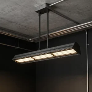 Die casting Aluminum Linear High Bay Light 2ft 4ft 100W 250W 130LM W IP65 CRI>80 5 Year Warranty for Warehouse & Factories