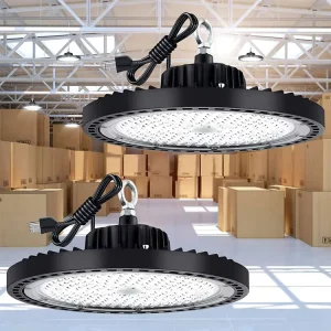 Dimmable 200W Certified Long Lifetlme UFO LED High Bay IP65 Factory Industrial Round Linear Light