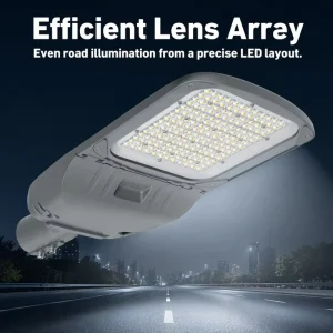 Dimmable AC Powered LED Street Light IP65 120W 240W 5700K Industrial Highway Public Street Lighting Lamp
