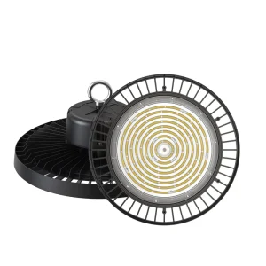 Dimmable CCT Selectable IP65 Industrial Commercial Warehouse UFO Highbay Light 100W 150W 200W 240W