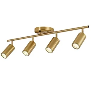 Dimmable LED Golden Track Light Spot Light for Shop Cabinet Hotel Restaurant Exhibition Hall Super Market Commercial Lighting