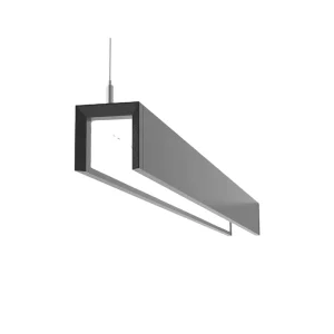 Direct Lighted LED Linear Light Home Office School Modern Rectangle Shape Middle 5 Year Warranty ETL Certified