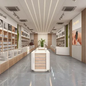 Display Rack Supermarket Shelf Outdoor Furniture Glass Display Cabinet Metal Cabinet Smoke Shop Accessory Wooden Furniture Shelf