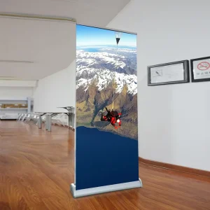 Double Side Advertising Display Light Box LED Indoor Light Box Roll Up Banner