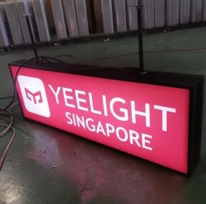 Double Sided IP65 Digital Poster Billboard LED Light Box for Indoor Outdoor Advertising Retail Stores Shopping Malls Subway