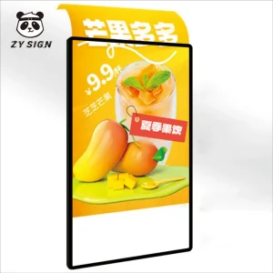 Double Sided Illuminated Lightbox Wall Mounted Acrylic Light Box Sign LED Light Box Sign