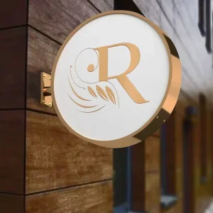 Double Sided Projecting LED Light Box Store Front Business Sign Waterproof IPX6 Customizable